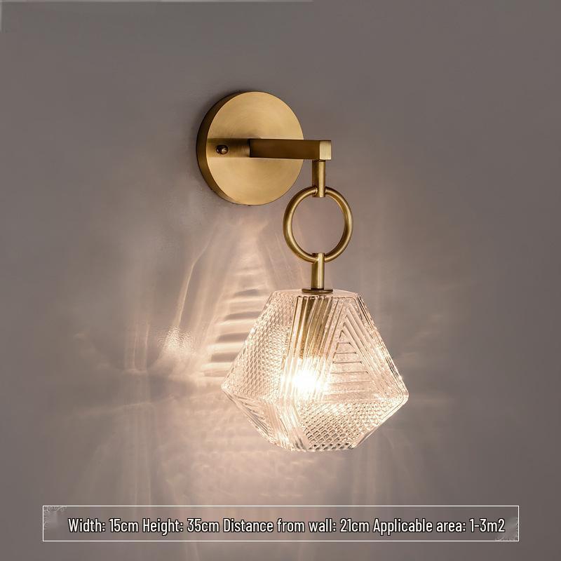 

Modern Minimalist Wall Lamp for Living Room, Bedroom, Dining Room, and Corridor Without Light Source