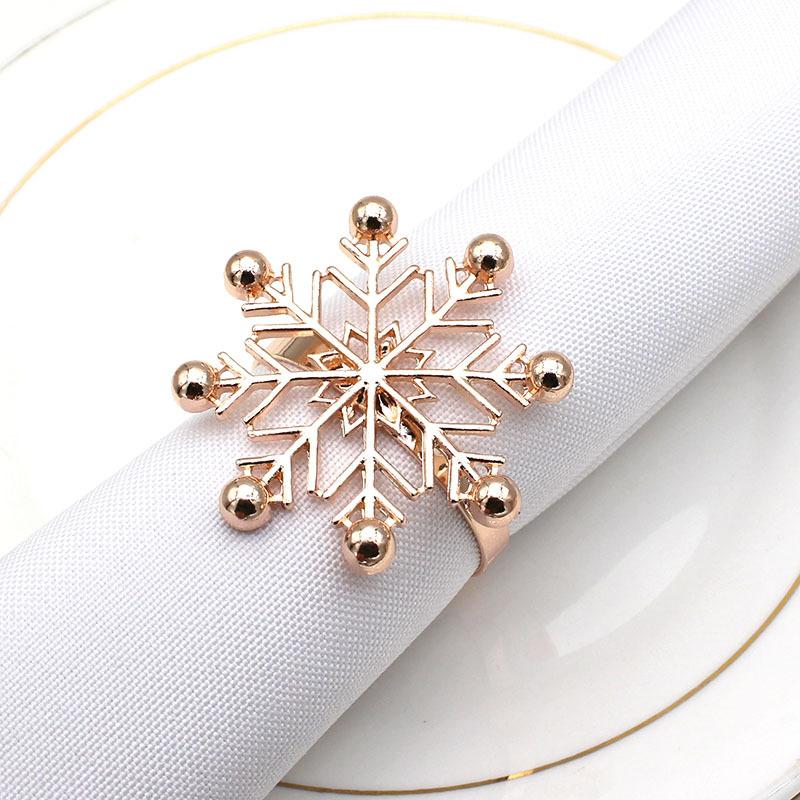 Cina de Crăciun Servețel de masă Catarame Fulgi de zăpadă Veselă Rechizite pentru festival