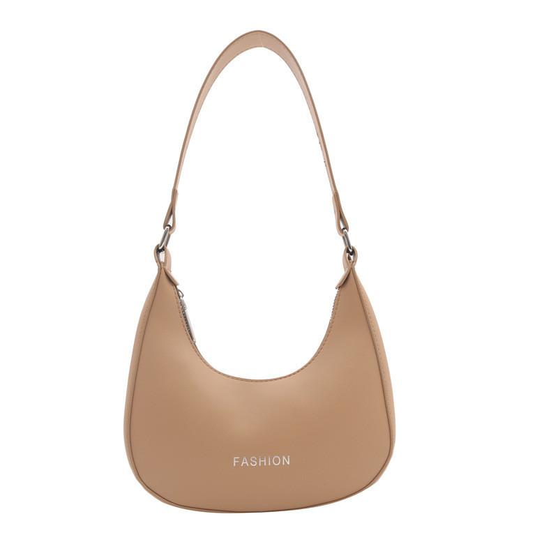 Small Pu Shoulder Bag With Stylish Stitching Details For Everyday Outfits