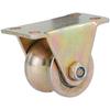 U-Nut Rad Rolltor Drahtseil Schiene Nutenrad Lenkrolle mit Halterung 32mm 1,3 Zoll