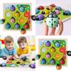 Educational Wooden Ladybug Number Puzzle For Toddlers Cognitive Skills And Play