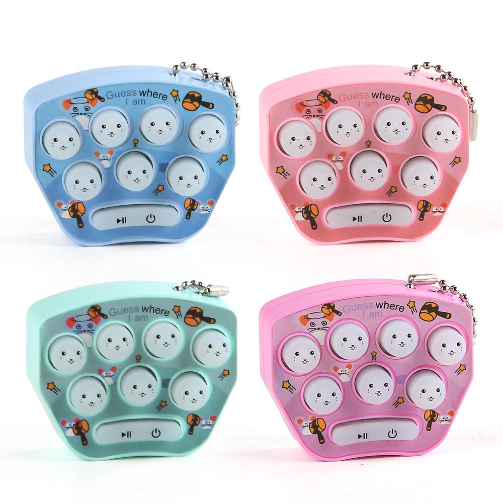 New And Strange Handheld Game Whack-A-Mole Decompression Mini Whack-A-Mole Finger Vent Decompression Toy