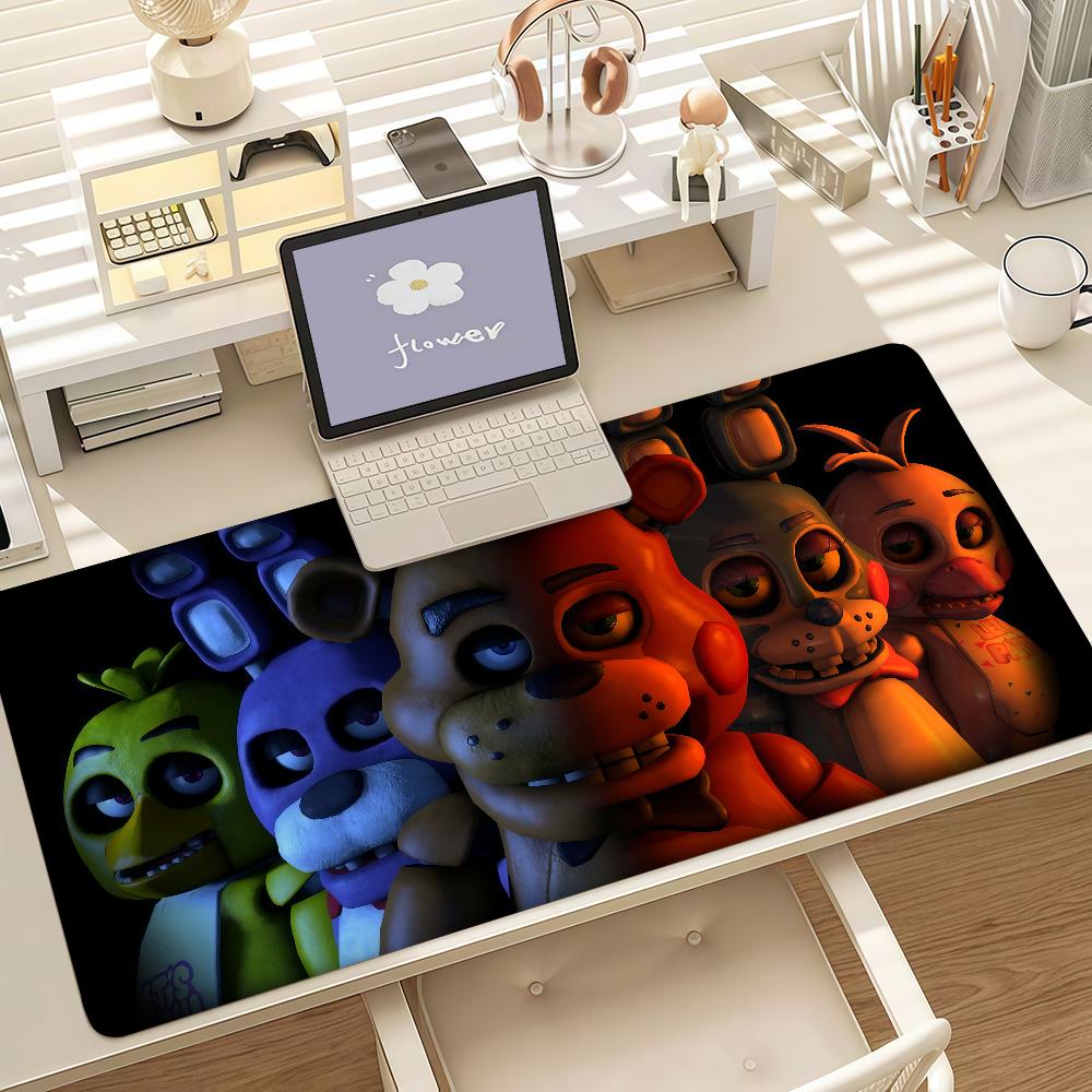 Fear Film Ffnaf 2 Cool Mouse Pad Anti Slip Rubber Edge Locked Thickened Laptop Gaming Desk Mat
