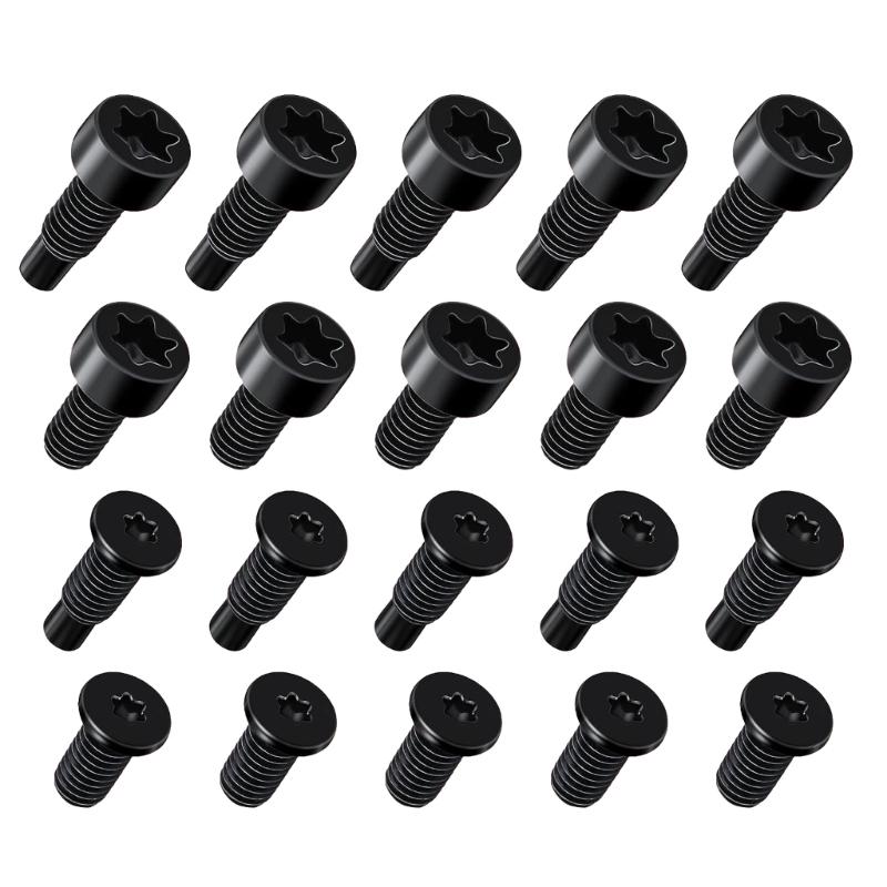 Professional Doorbell Screws 20pcs/set Replacement Security Screws Doorbell Spare Part for Video Doorbell Durable