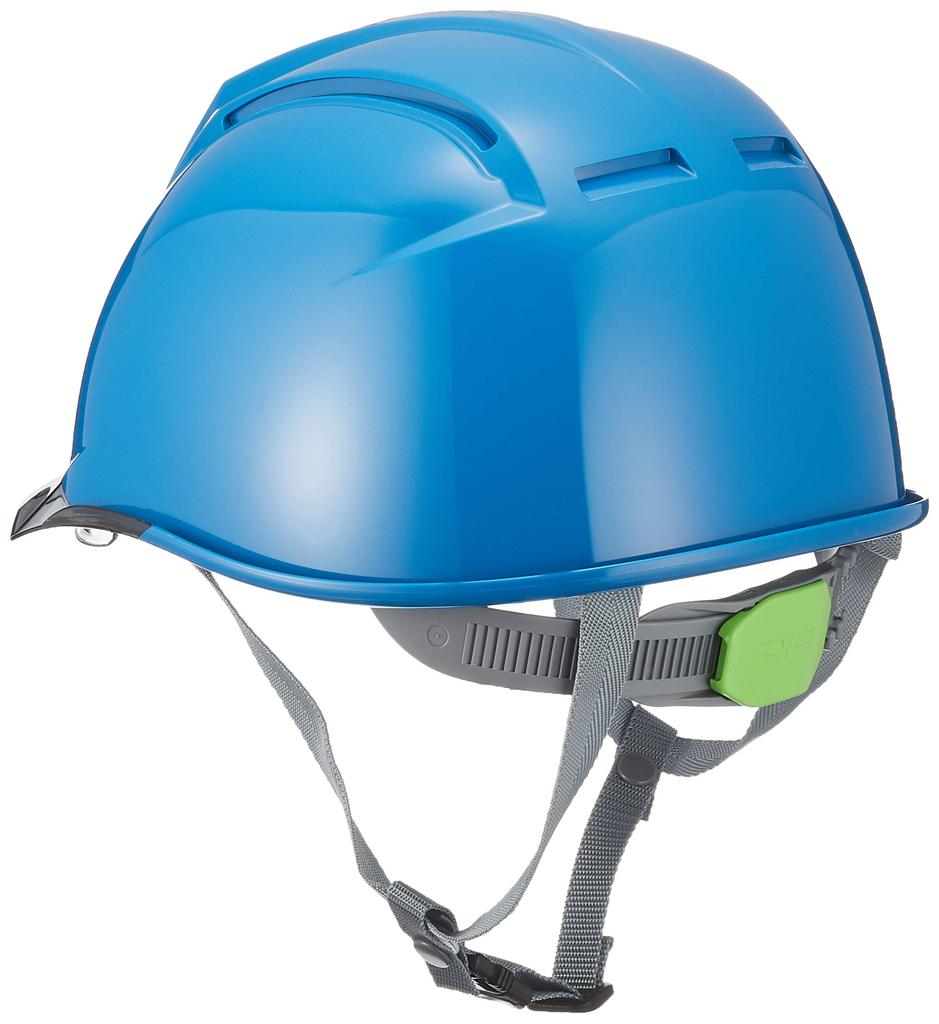 DIC Plastics Helmet with transparent protective shield and polystyrene liner Sky AA11EVO-CS visor, Blue/Smoke AA11-CS-HA6E2-A11-SBL-S