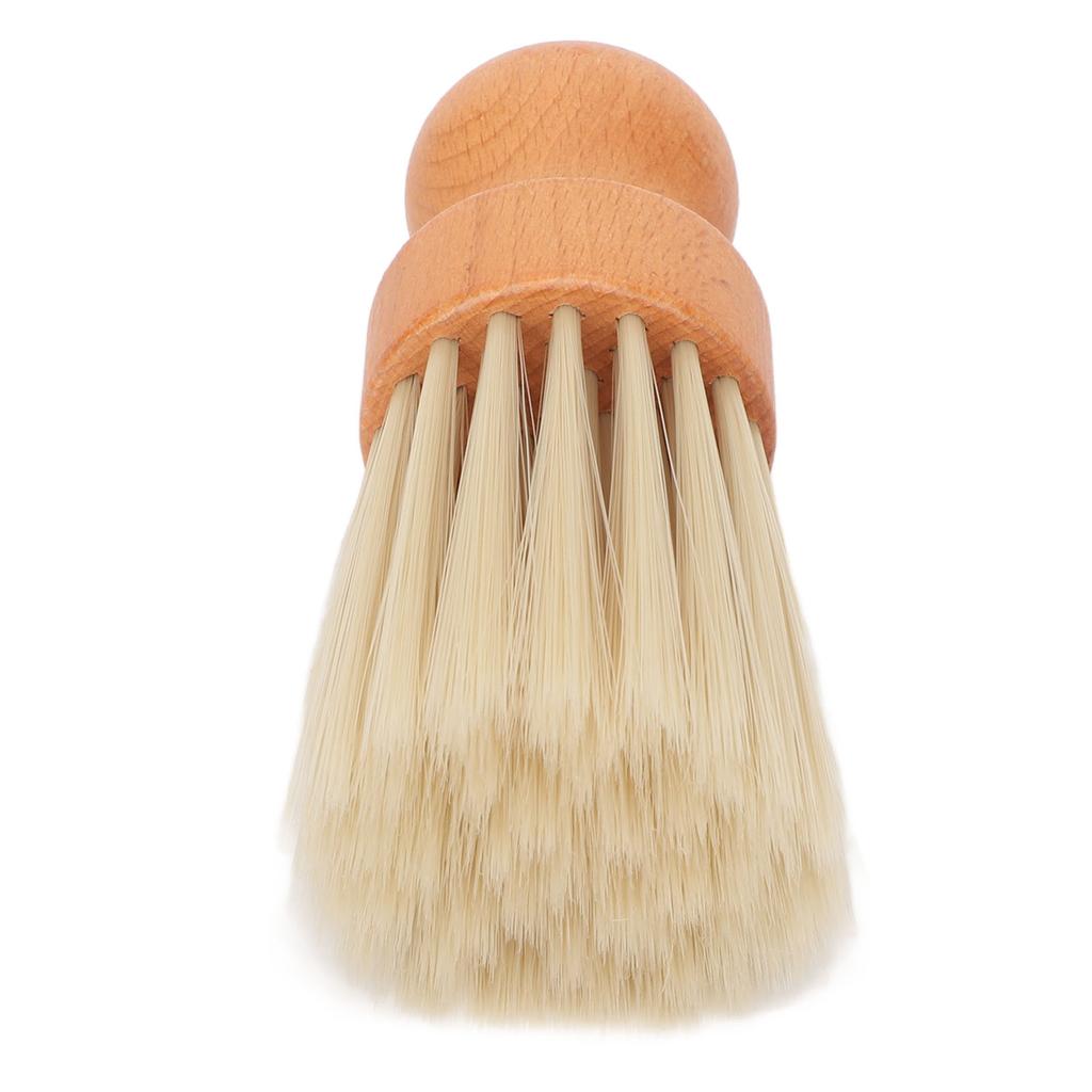 Shaving Brush Soft Bristles Beech Wood Handle Portable Men Hair Shaving Brush for Home Salon