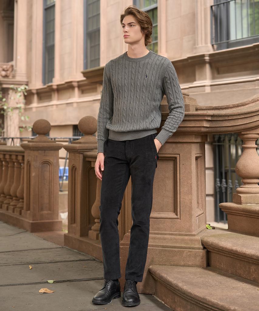 USPOLOASSN Corduroy Pants_Black