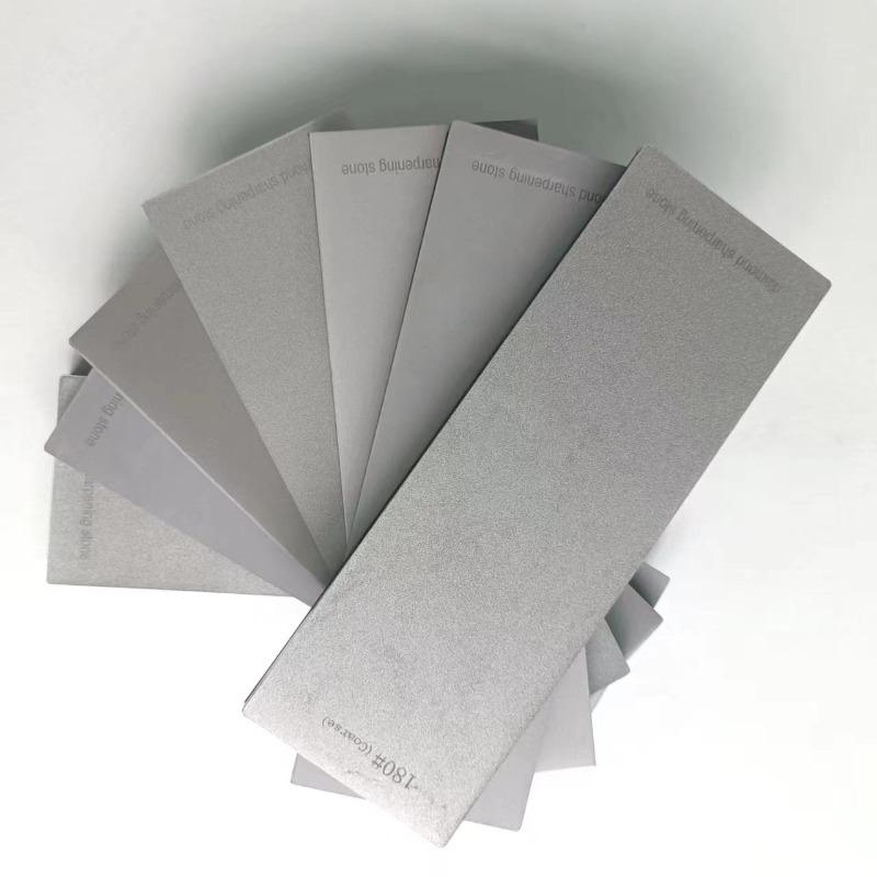 Diamond Sharpening Stone Knife Sharpener Hard Base Non-slip Grit 80-3000# Diamond Tools Fine Grinding Whetstone 230*80mm