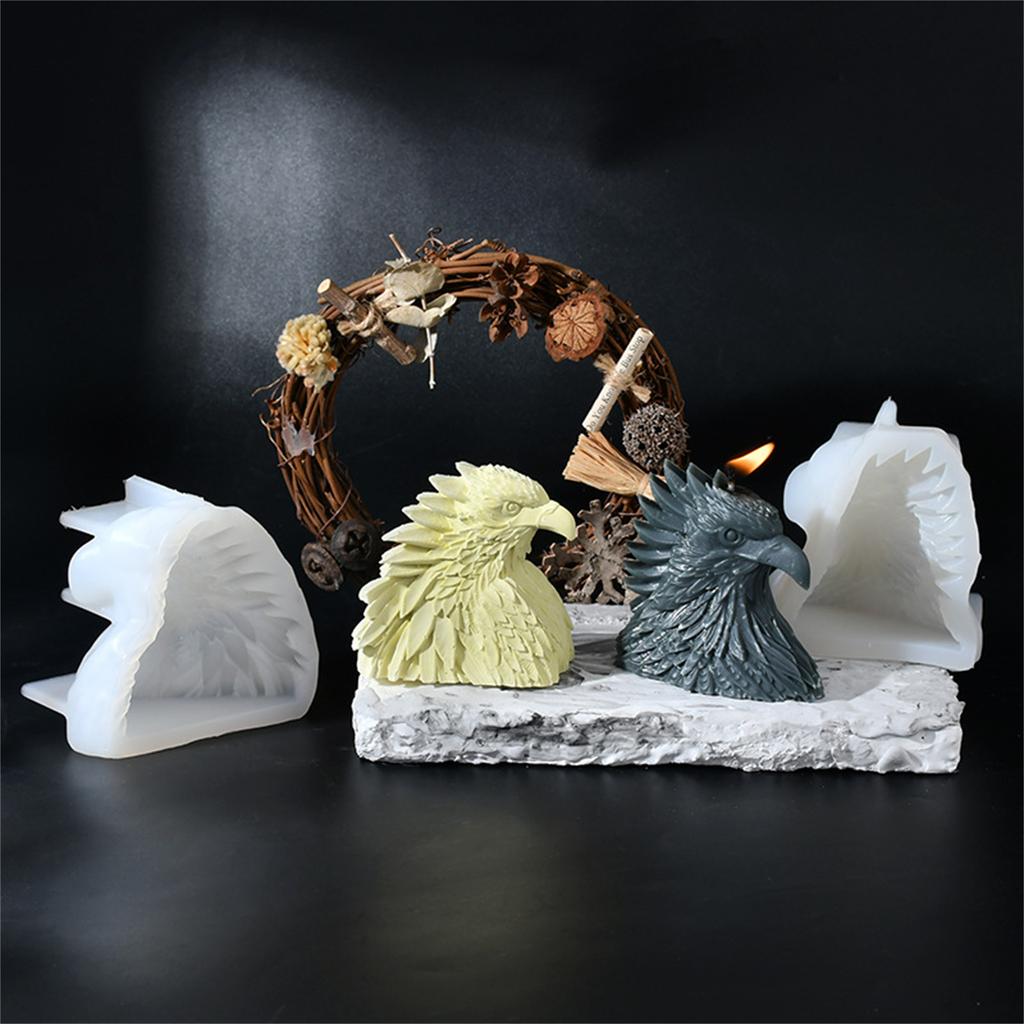 3D Candle Mold Non-stick Easy to Demold for DIY Candle Soap Plaster Home Decor DIY Resin Casting Molds