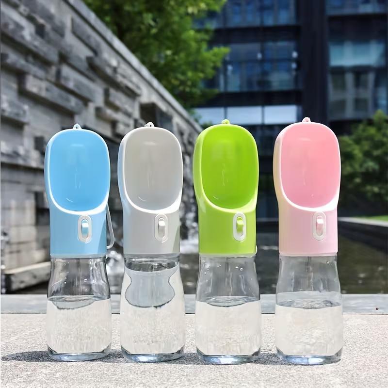 Tragbare Hunde-Wasserflasche für kleine große Hunde Katze Outdoor auslaufsicher Wander-Trinknäpfe Hundezubehör