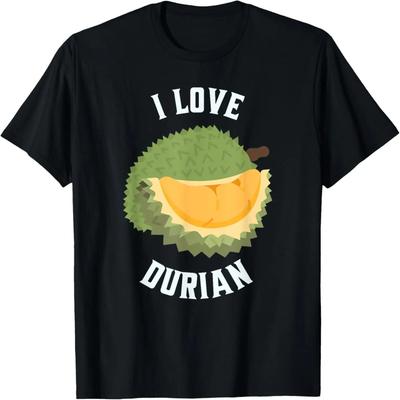 Durian Jídlo Milovník Tropického Ovoce Sušený Durian Čerstvý Durian Tričko