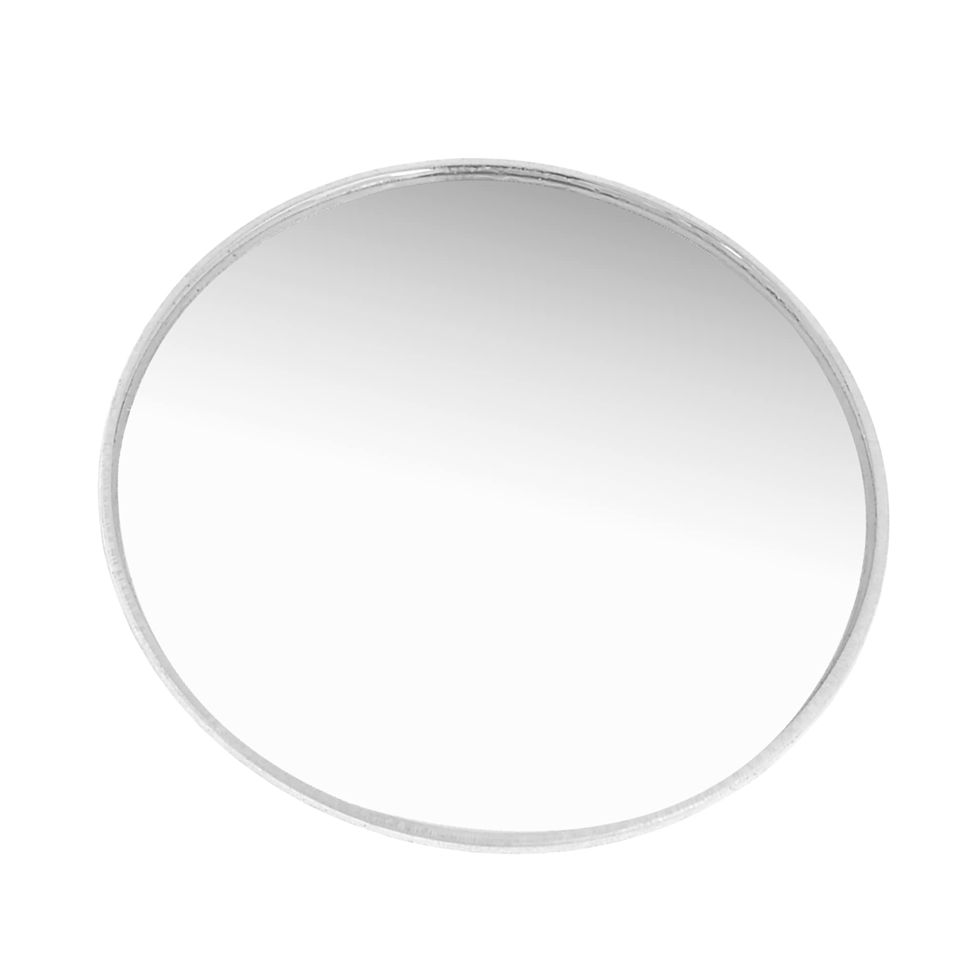 

ACROPIX Universal Round Adhesive Rear View Blind Spot Mirror for Car 75mm Silver Tone 1pcs