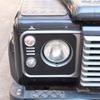 For Land Rover Defender 90 110 130 2004-2019 Central Grid Headlight Protection Net Car Headlight Protection Cover Auto Accessori