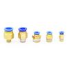 PC Pneumatic Air 10Mm 8Mm 12Mm 6Mm 4Mm Hose 1/4In BSP 1/2In 1/8In 3/8In Male Thread Air Nipple Quick Coupling-B61B