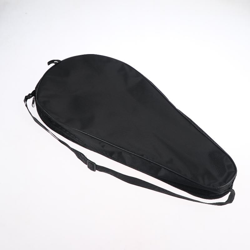 Borsa a tracolla per racchetta da padel in tessuto Oxford Copertura antipolvere per racchetta da paddle Adatta alla maggior parte delle racchette da tennis Design traspirante per l'allenamento estivo