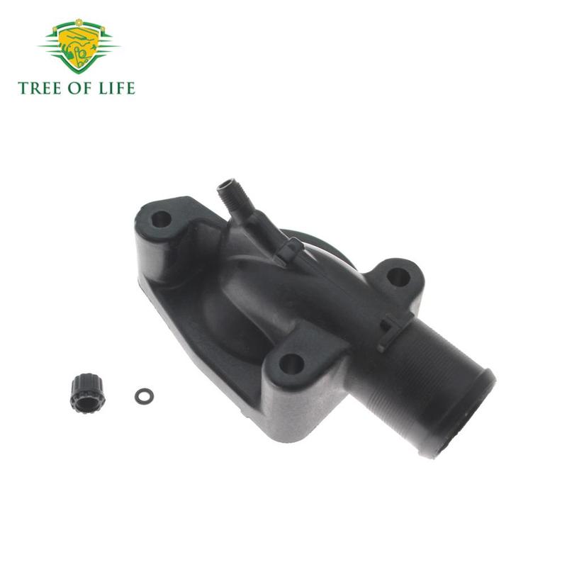 Engine Coolant Thermostat Housing Flange For CITROEN C5 PEUGEOT 406 607 2.2 Diesel 2000-2008 1336.R5 1336R5 9633699980 717696