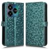 For ZTE Nubia V60 Design Wallet Case Dot Pattern Imprint PU Leather Phone Cover