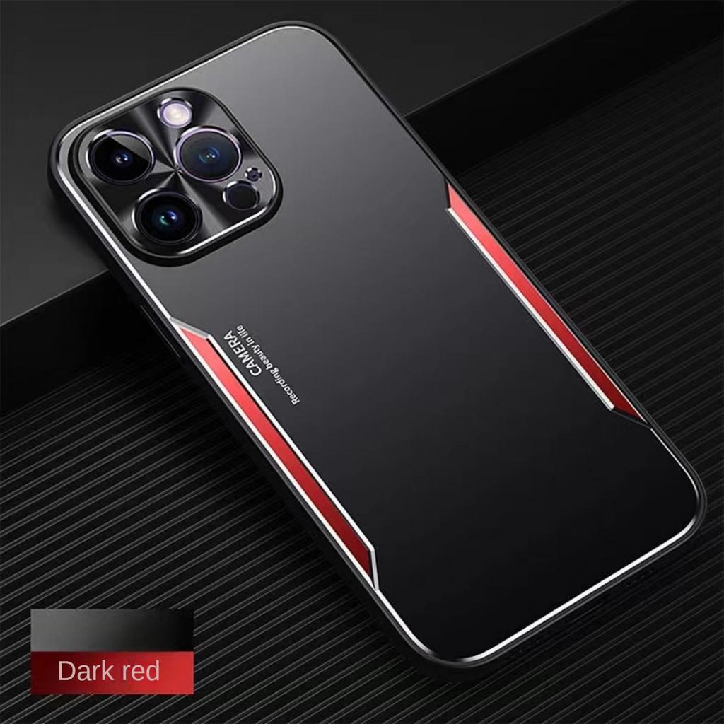 Cases For iPhone 15 14 13 12 11 Pro Max 15 Plus 13 Mini X XS max XR 7 8 Plus Luxury Metal lens protection Shockproof Cover