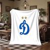 Dynamo Moscow Print Flannel Blanket Soft Warm Sofa Bed Throw Blanket For Home Office Bedroom