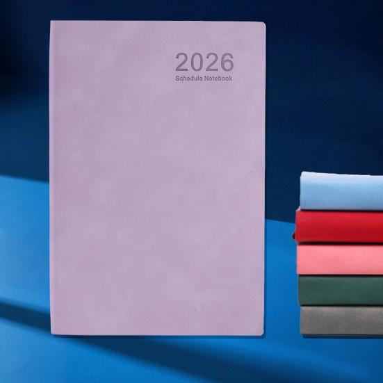 Yousheng 2026 Daily Planner Schedule Book A5 Hardcover Planner with Colorful Tabs Appointment Book Reminder to Do List Yearly Planner