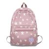 Summer Harajuku Style Backpack For College Students With Nylon And Geometric Prints For Daily Use