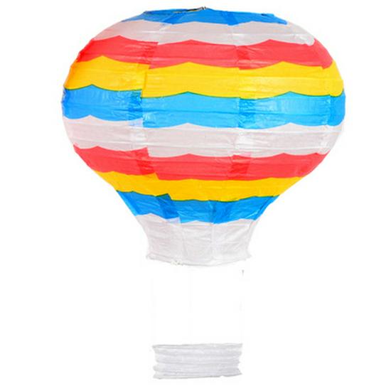 Children's Cartoon Hot Air Balloon Paper Lantern for Weddings and Kindergarten Decorations