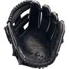 ZETT Youth Soft Steer Baseball Glove Size BJGB74520F (1900), All-Around, Black, Small,