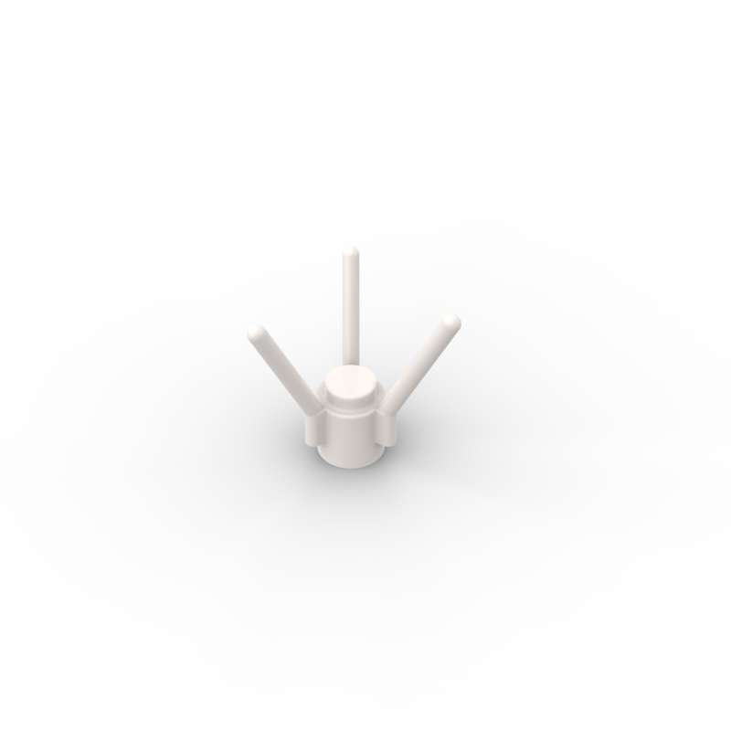 

Non-Toxic Moc 10Pcs 3741 Plant Flower Stem Building Blocks With Studs And 3 Stems Farm Botanical Garden Decoration Brick Particle Toy Gift