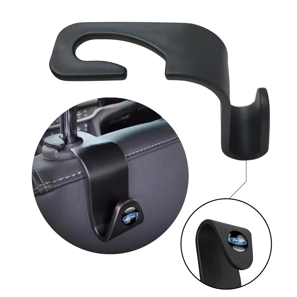 QVHI3 2/4Pcs Car Hidden Seat Back Hook Storage Hook For Ford Shelby Edge Ecosport ST Kuga Mustang Fiesta Mondeo Fusion Explorer Taurus