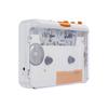 Cassette Tape Player Recorder Portable USB Cassette to MP3 Converter with Headphone White