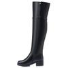 Fashion AIYUQI Winter Boots Women Knee High Long Boots Genuine Leather Waterproof Women Thigh High Boots Large Size Women's Boots
