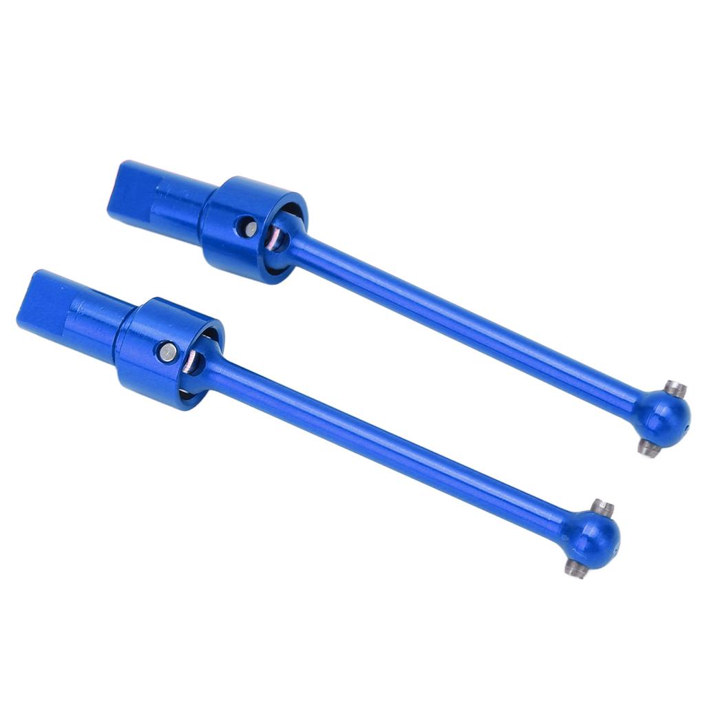 2 Pcs Front Rear Drive Shaft Aluminium Alloy RC CVD Front Rear Drive Shaft for   Latrax Teton 1Celsius18 Car