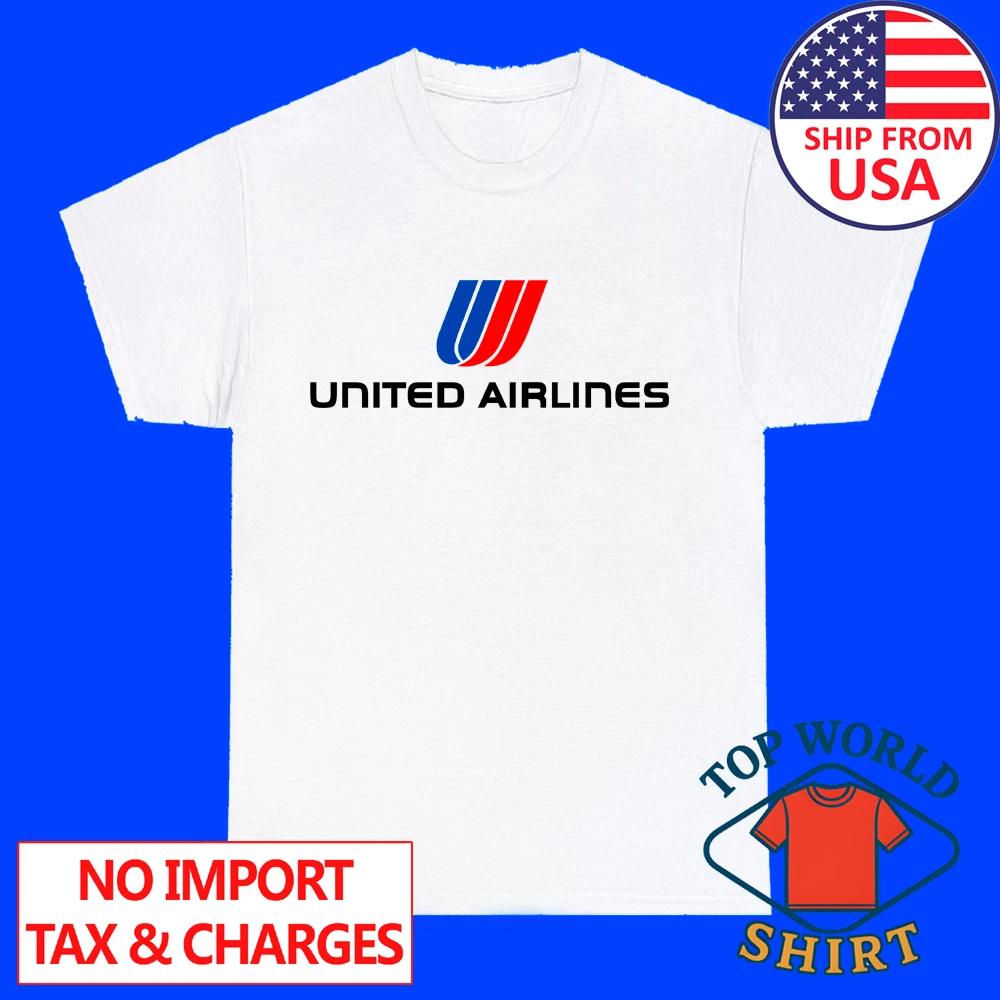 United Airlines Men s White Size S to 3XL M