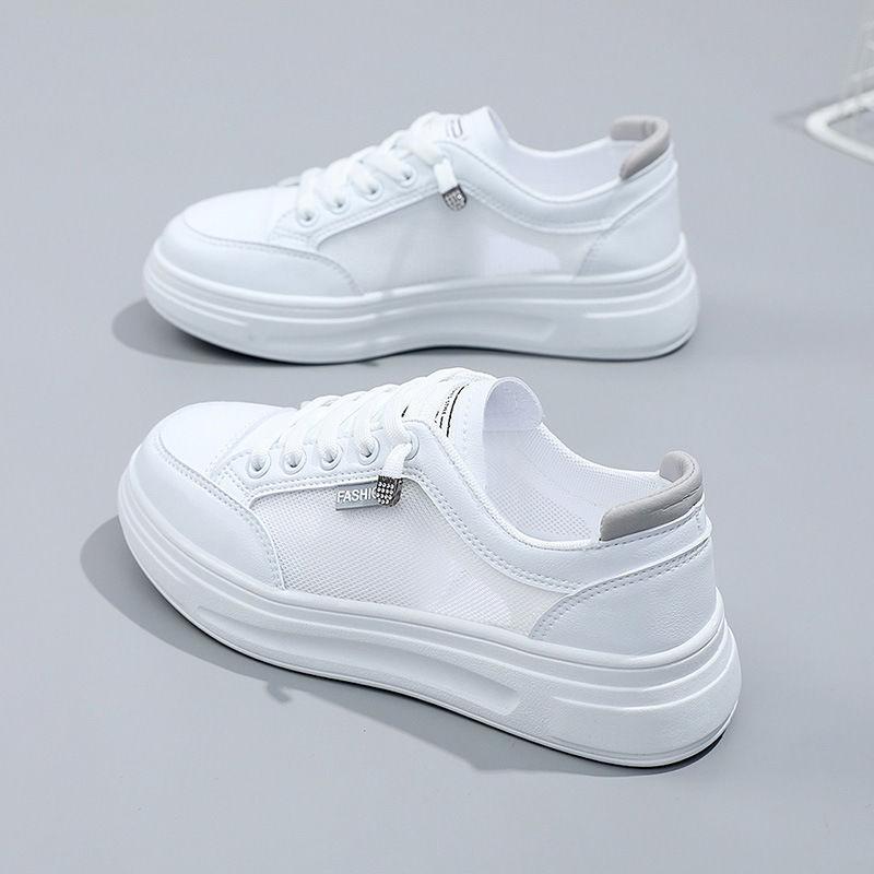 New Platform Summer Board Shoes Mesh Breathable Shoes