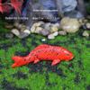 Realistic Koi Fish Micro Landscape Aquarium Ornament Resin Figurines
