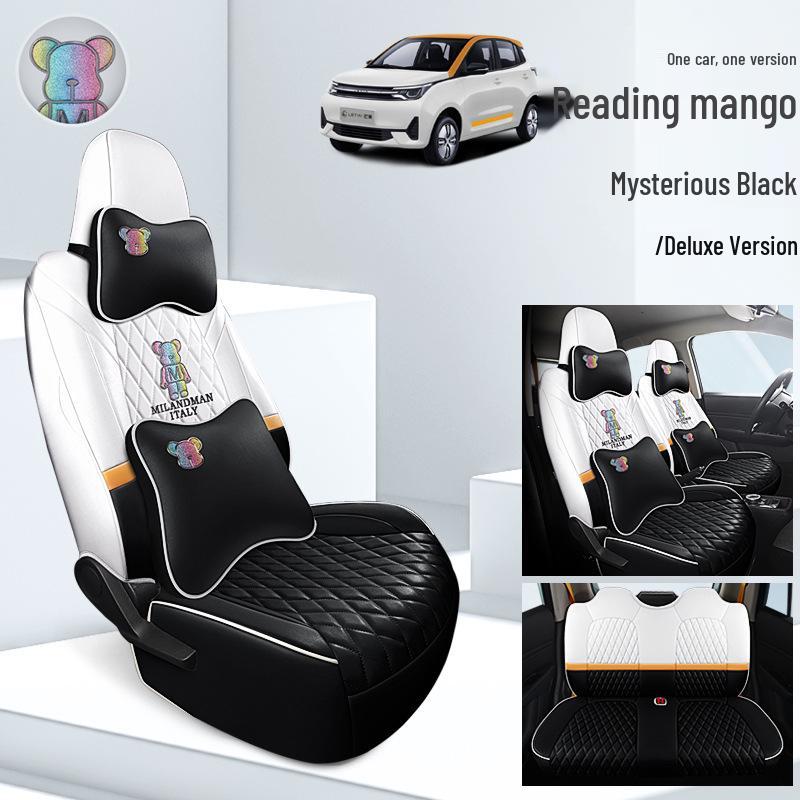 Durable Leather Seat Covers for Levdeo Mango - All-Season, Wear-Resistant