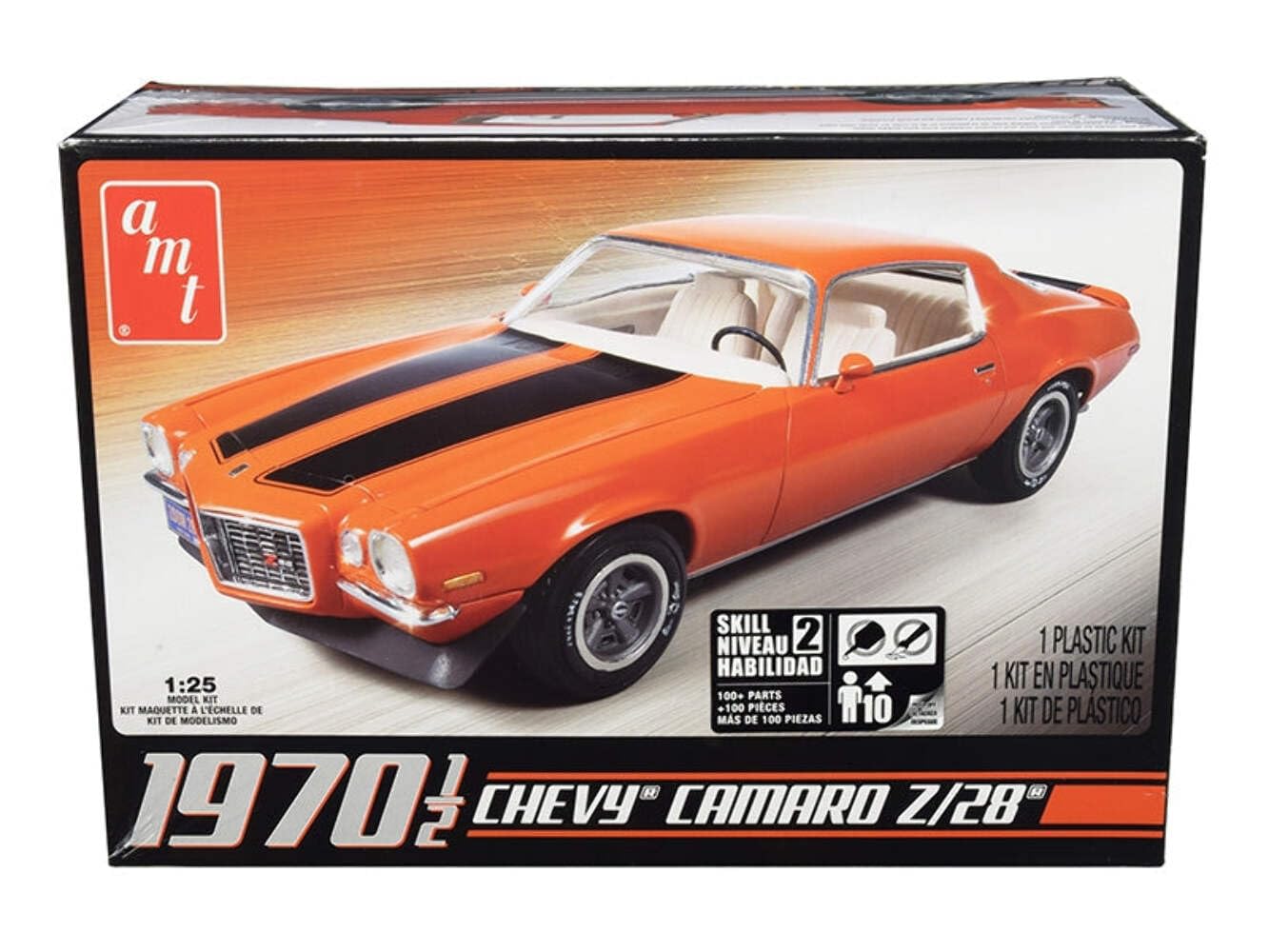 1/25 1970 1/2 Chevy Camaro Z28 Plastic Model