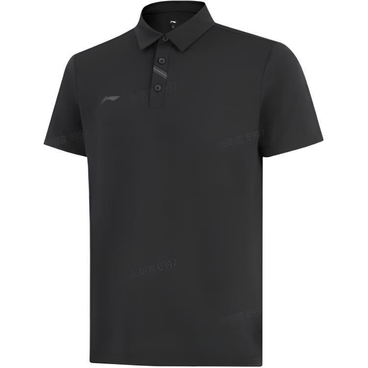 Li Ning Fitness Series Pullover Casual Comfortable Short Sleeve Polo Shirt Men tops APLW159-4 S