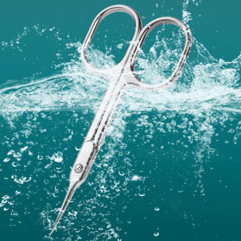 Stainless Steel Russian-Style Front Dead Skin Scissors To Barb Nail Art Sharp Eyebrows And Beauty Tools