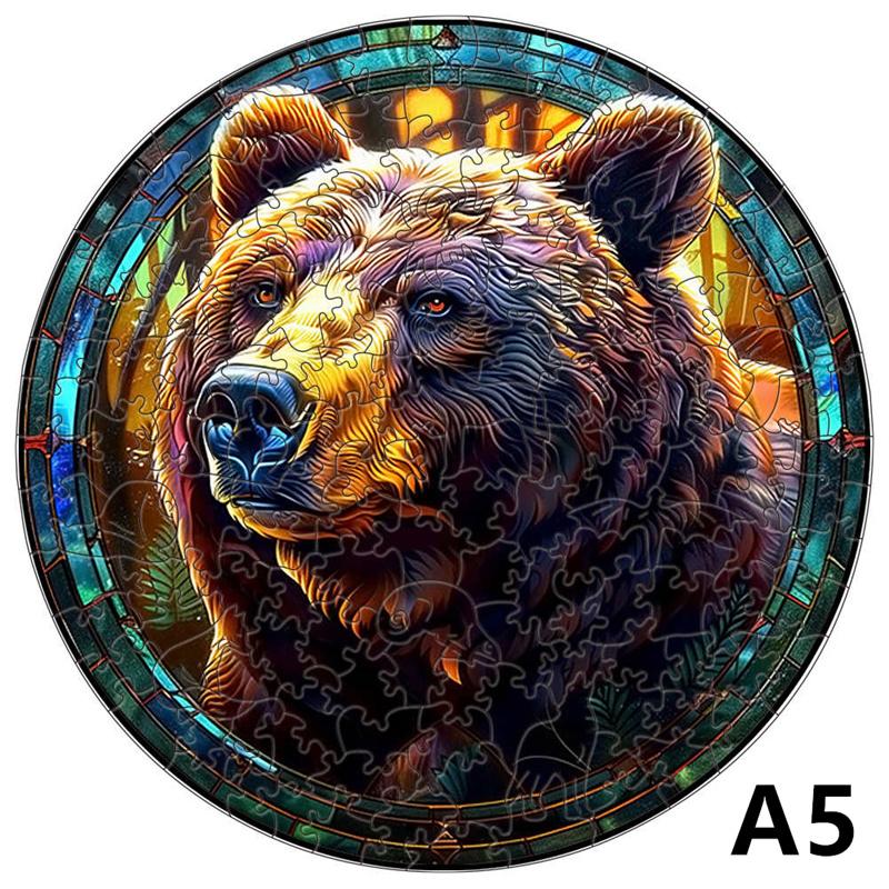 150pcs Big Size Animals Wooden Puzzle for Adults Fingers Toys Wood Jigsaw Kids Gifts Educational Family Games Home Decoration