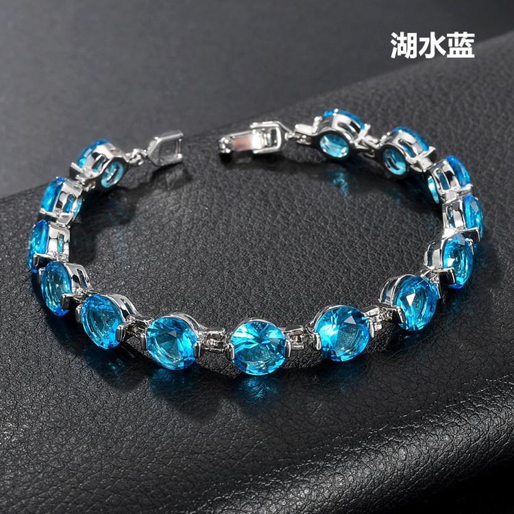 

Цинсин, Браслет из циркона, Ювелирный браслет, Инкрустированный кристаллами циркона класса ААА, Блестящие украшения, Прямые продажи