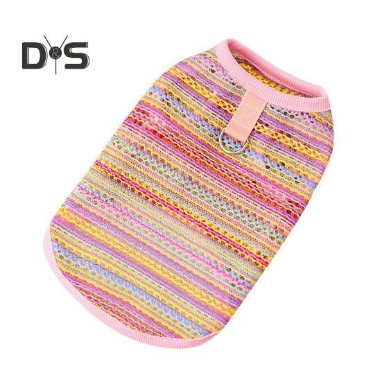 Dog Shirts Summer Sleeveless Pet Vest Breathable Hollow Cooling Clothes Pet Outfit for Small Dogs And Cats