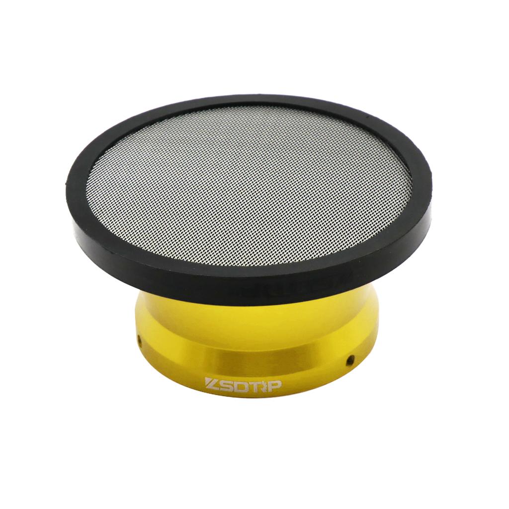 ZSDTRP 63mm Motorcycle Carburetor Air Filter Interface Wind Cup Horn Velocity Stack with Mesh Net for PWM PWK 34 36 38 40 42mm