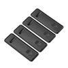 4Pcs Top Roof Water Rail Rack Moulding Clip Cover For Hyundai Elantra 2011-2015