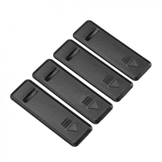 4Pcs Top Roof Water Rail Rack Moulding Clip Cover For Hyundai Elantra 2011-2015