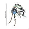 Indian Feather Headdress American Chief Hat for Show Performance