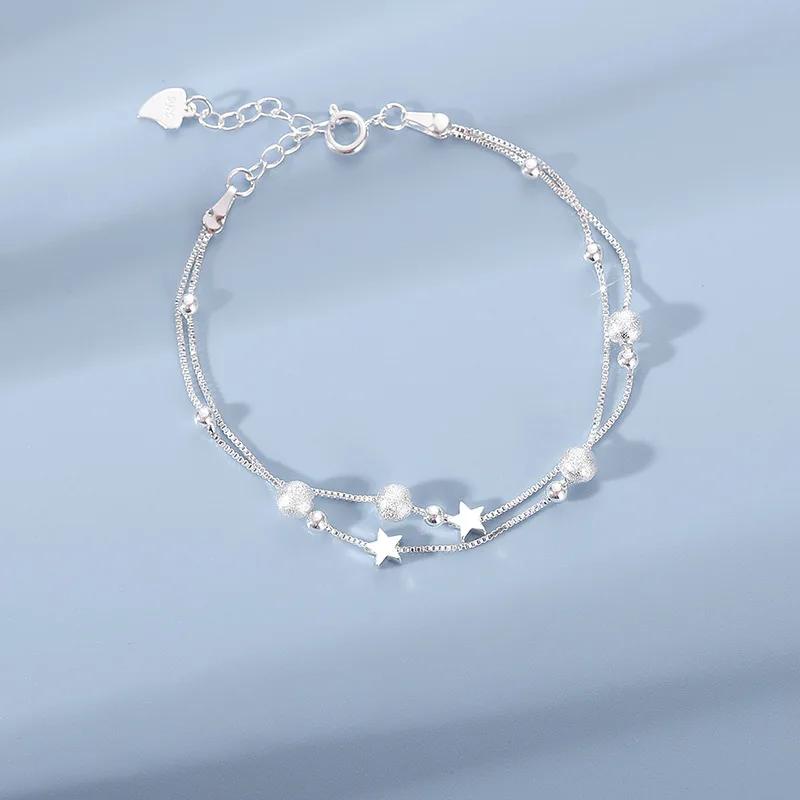 Beautiful Stars Bracelets for Women Korean Fashion Designer Party Wedding Jewelry Holiday Gifts