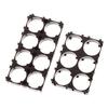 10Pcs 18650 Battery Holder Anti Vibration Holder Bracket Li-ion Cell Holder Cylindrical Plastic Case Battery Holder
