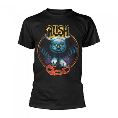Rush Camiseta unisex para adulto Búho Estrella