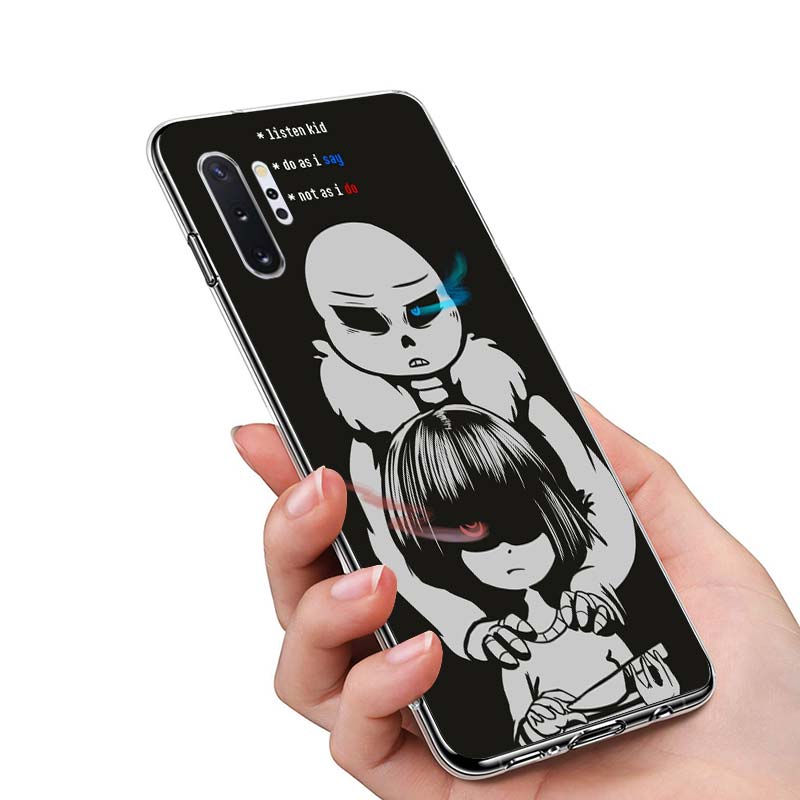 Undertale Papyrus För Samsung Galaxy Note 20 10 9 8 Plus Ultra Lite M21 M31 M31S M10S M20 M21 M32 M12 Mobilskal